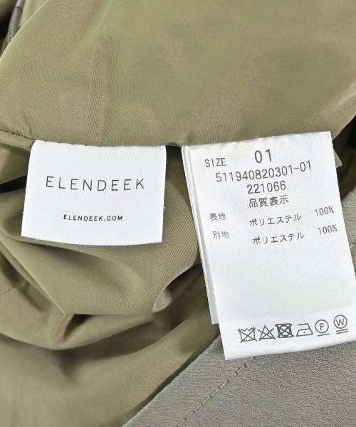 ELENDEEK（エレンディーク）ロング・マキシ丈スカート ベージュ サイズ:01(S位) レディース/2200679785088