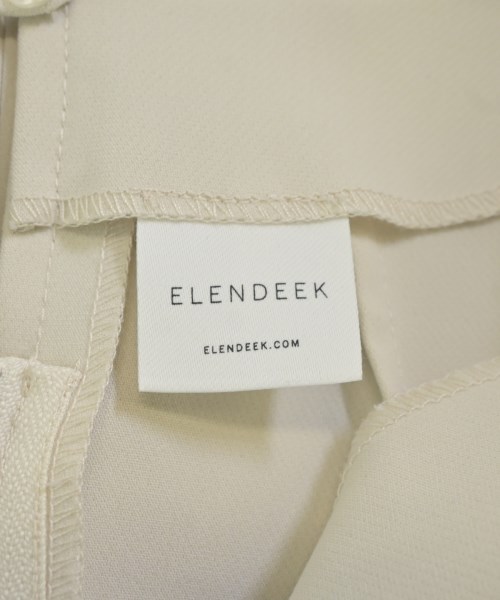 ELENDEEK（エレンディーク）ワンピース 白 サイズ:2(M位) レディース/2200680509024