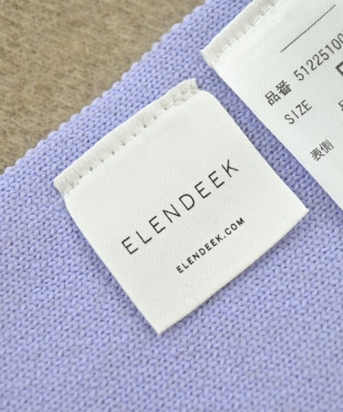 ELENDEEK（エレンディーク）マフラー ベージュ サイズ:F レディース/2200682257152