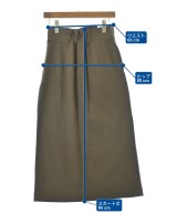ELENDEEK（エレンディーク）ロング・マキシ丈スカート 茶 サイズ:01(S位) レディース/2200684885056