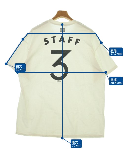 UN3D.（アンスリード）Tシャツ・カットソー 白 サイズ:XL メンズ/2200632800360