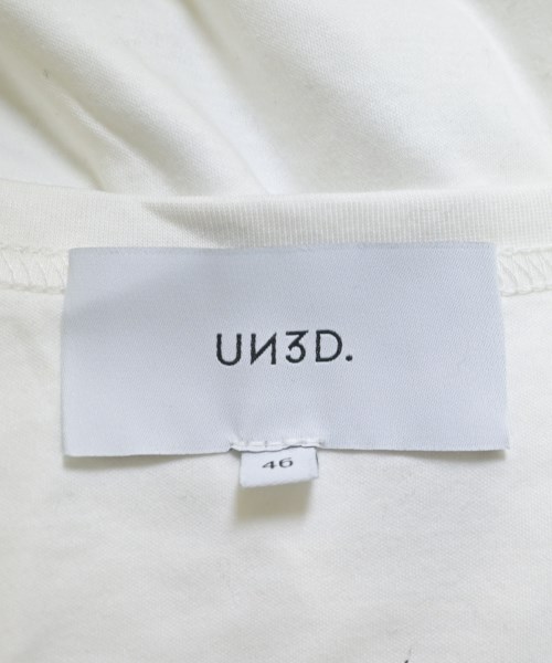 UN3D.（アンスリード）Tシャツ・カットソー 白 サイズ:46(M位) メンズ/2200692344149
