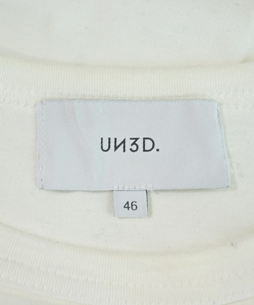 UN3D.（アンスリード）Tシャツ・カットソー 白 サイズ:46(M位) メンズ/2200661679425