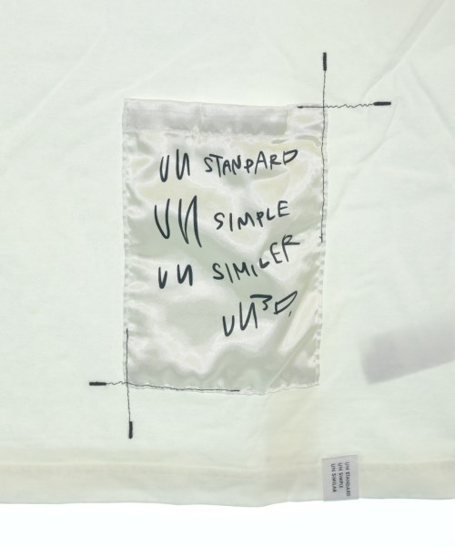 UN3D.（アンスリード）Tシャツ・カットソー 白 サイズ:46(M位) メンズ/2200661679425