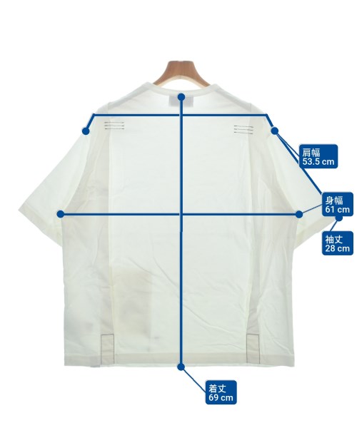 UN3D.（アンスリード）Tシャツ・カットソー 白 サイズ:46(M位) メンズ/2200661679425