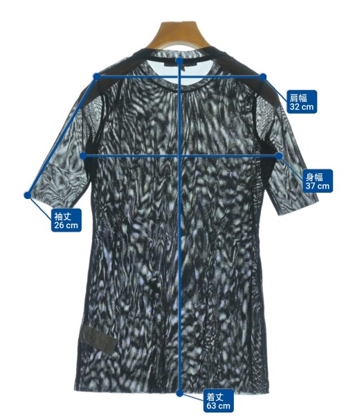 UN3D.（アンスリード）Tシャツ・カットソー 黒 サイズ:36(S位) レディース/2200635796080