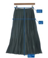 UN3D.（アンスリード）ロング・マキシ丈スカート 緑 サイズ:36(S位) レディース/2200622627021