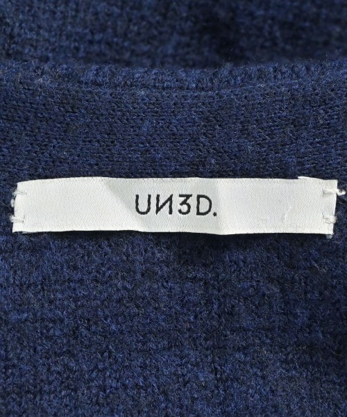 UN3D.（アンスリード）カーディガン 紺 サイズ:38(M位) レディース/2200639244051