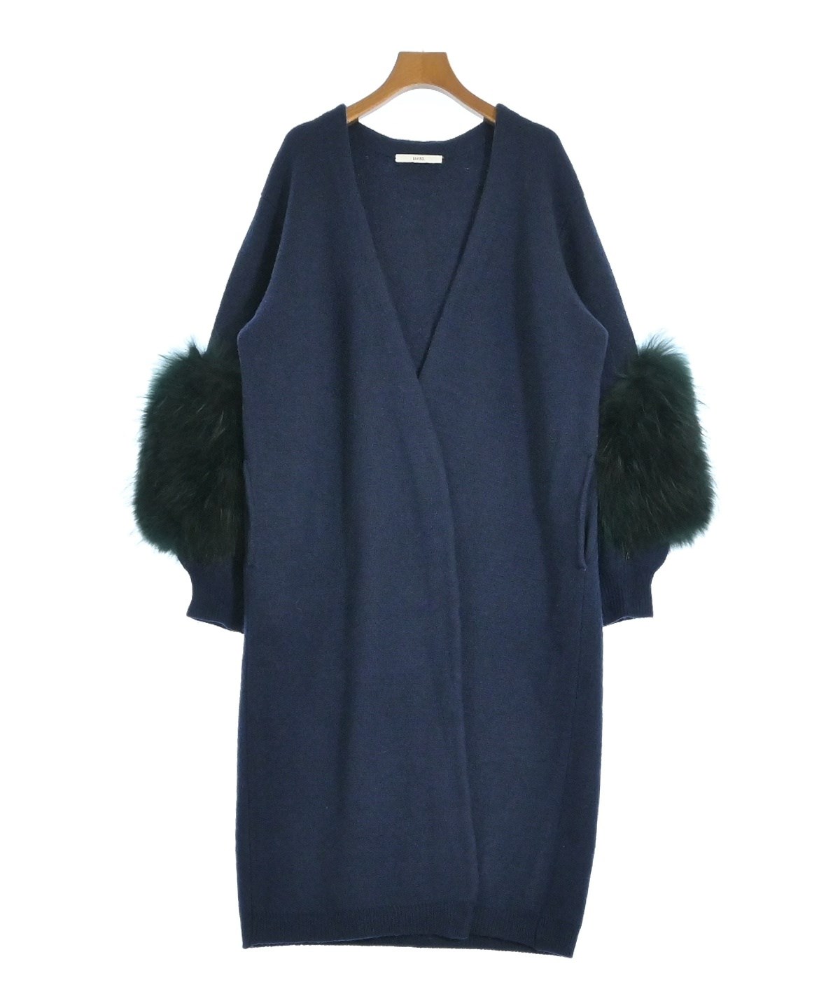 UN3D.（アンスリード）カーディガン 紺 サイズ:38(M位) レディース