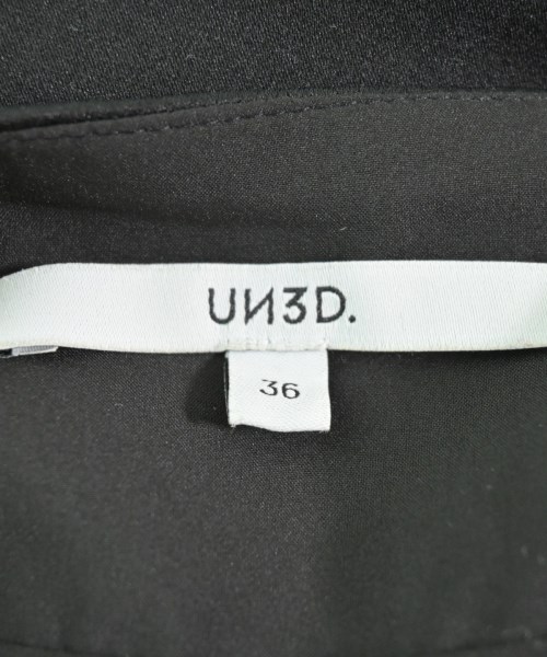 UN3D.（アンスリード）ワンピース 黒 サイズ:36(S位) レディース/2200641668098