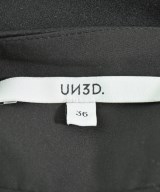 UN3D.（アンスリード）ワンピース 黒 サイズ:36(S位) レディース/2200641668098