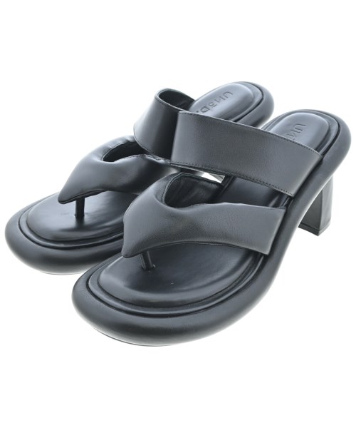 UN3D.(アンスリード)サンダル 黒 サイズ:EU38(24.5cm位)/2200625980253