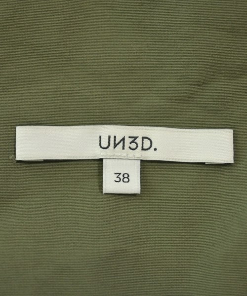 UN3D.（アンスリード）ワンピース カーキ サイズ:38(M位) レディース/2200613130028