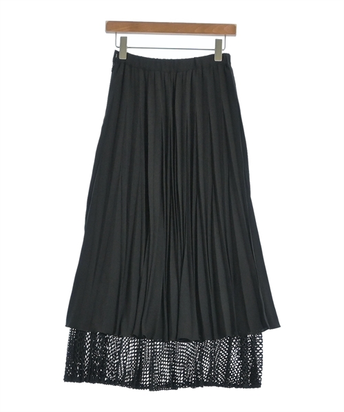 UN3D.（アンスリード）ロング・マキシ丈スカート 黒 サイズ:36(S位) レディース/2200613237055