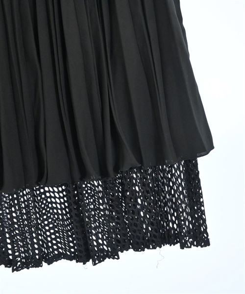 UN3D.（アンスリード）ロング・マキシ丈スカート 黒 サイズ:36(S位) レディース/2200613237055