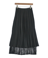 UN3D.（アンスリード）ロング・マキシ丈スカート 黒 サイズ:36(S位) レディース/2200613237055