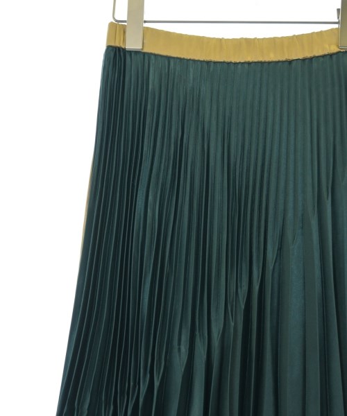 UN3D.（アンスリード）ロング・マキシ丈スカート 緑 サイズ:38(M位) レディース/2200628683151