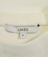 UN3D.（アンスリード）ニット・セーター 白 サイズ:F レディース/2200615353104