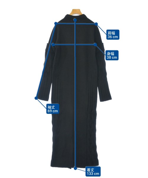 UN3D.（アンスリード）ワンピース 黒 サイズ:38(M位) レディース/2200615353173