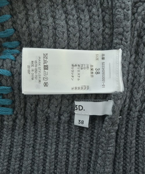 UN3D.（アンスリード）ベスト グレー サイズ:38(M位) レディース/2200631966067