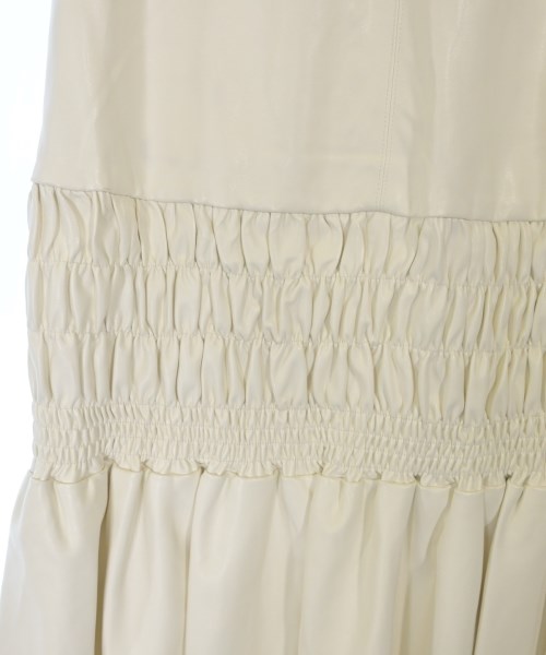 UN3D.（アンスリード）ロング・マキシ丈スカート 白 サイズ:38(M位) レディース/2200632427017