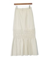 UN3D.（アンスリード）ロング・マキシ丈スカート 白 サイズ:38(M位) レディース/2200632427017