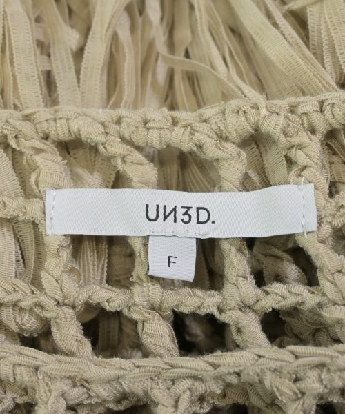 UN3D.（アンスリード）ニット・セーター ベージュ サイズ:F レディース/2200618897087