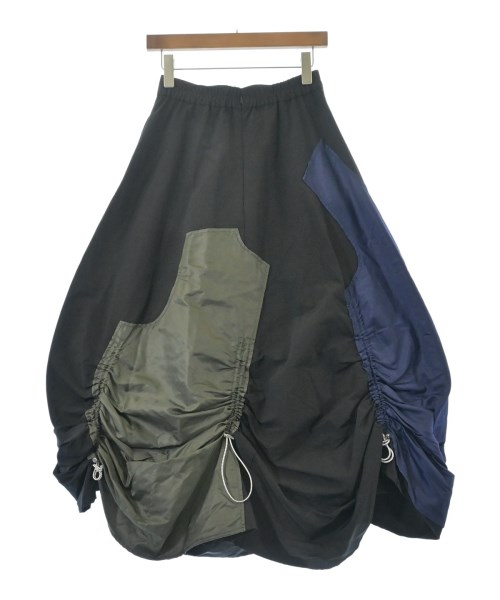 UN3D.（アンスリード）ロング・マキシ丈スカート 黒 サイズ:38(M位) レディース/2200633733025