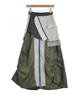 UN3D.（アンスリード）ロング・マキシ丈スカート カーキ サイズ:38(M位) レディース/2200633733056