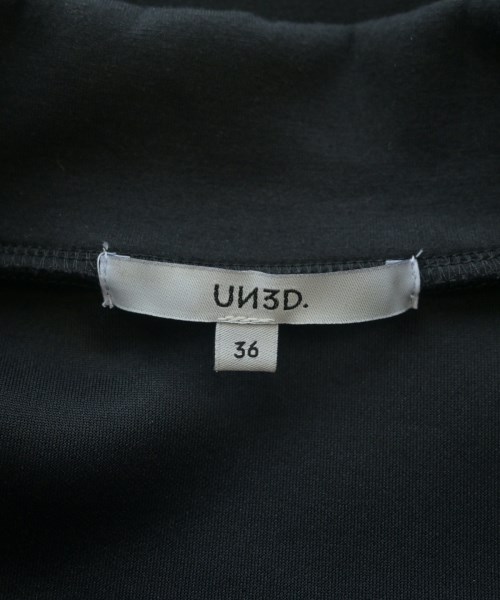 UN3D.（アンスリード）スウェット 黒 サイズ:36(S位) レディース/2200633733070