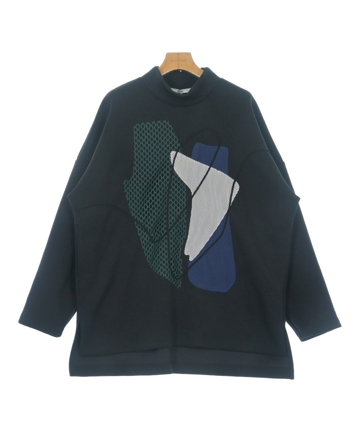 UN3D.（アンスリード）スウェット 黒 サイズ:36(S位) レディース