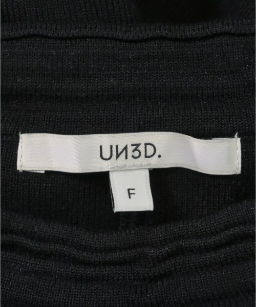 UN3D.（アンスリード）ワンピース 黒 サイズ:F レディース/2200633733094