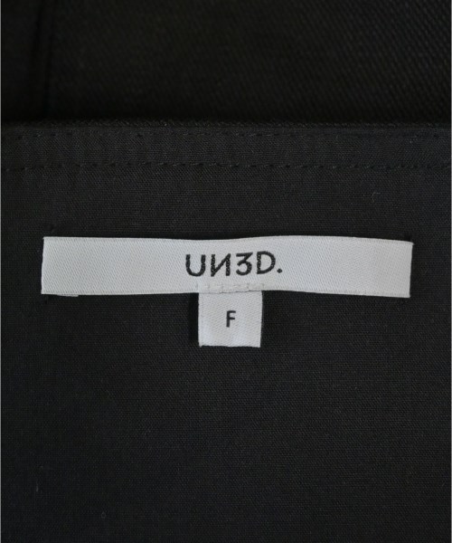 UN3D.（アンスリード）ベスト 黒 サイズ:F レディース/2200633733162