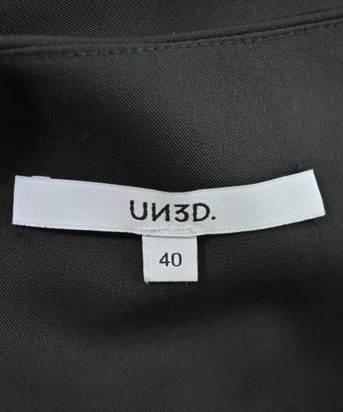 UN3D.（アンスリード）ワンピース 黒 サイズ:40(M位) レディース/2200634017018