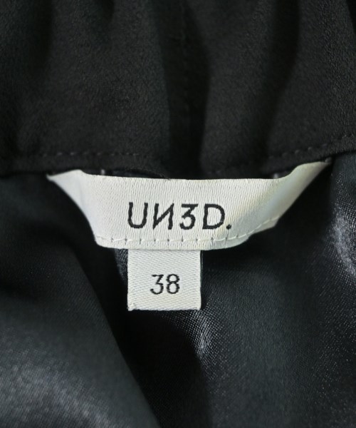 UN3D.（アンスリード）ロング・マキシ丈スカート 黒 サイズ:38(M位) レディース/2200634350085