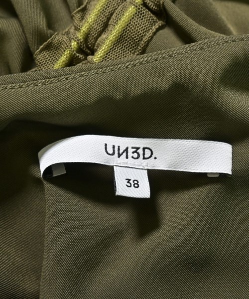 UN3D.（アンスリード）ワンピース カーキ サイズ:38(M位) レディース/2200616847206