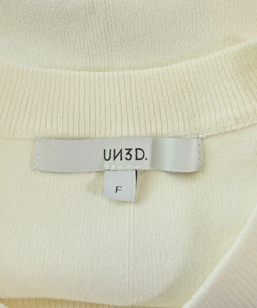 UN3D.（アンスリード）ニット・セーター 白 サイズ:F レディース/2200671015015