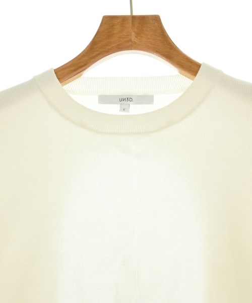 UN3D.（アンスリード）ニット・セーター 白 サイズ:F レディース/2200671015015