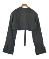 UN3D.（アンスリード）ノーカラージャケット 黒 サイズ:36(M位) レディース/2200675235037