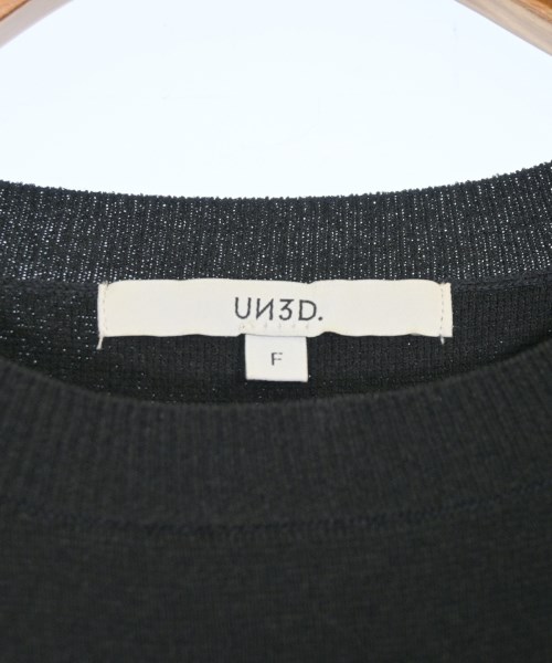 UN3D.（アンスリード）ワンピース 黒 サイズ:F レディース/2200672289262