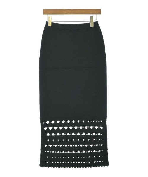 UN3D.（アンスリード）ロング・マキシ丈スカート 黒 サイズ:36(S位) レディース/2200672289279