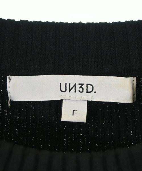 UN3D.（アンスリード）ニット・セーター 黒 サイズ:F レディース/2200677150048