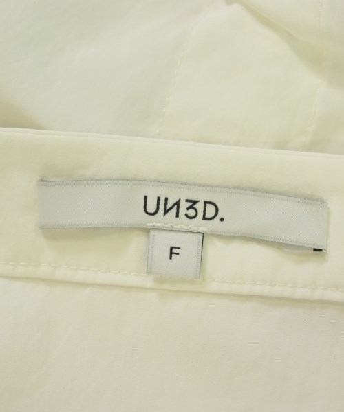 UN3D.（アンスリード）ベスト 白 サイズ:F レディース/2200674194090