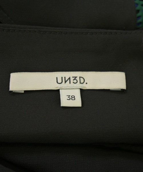 UN3D.（アンスリード）ワンピース 黒 サイズ:38(M位) レディース/2200678792131