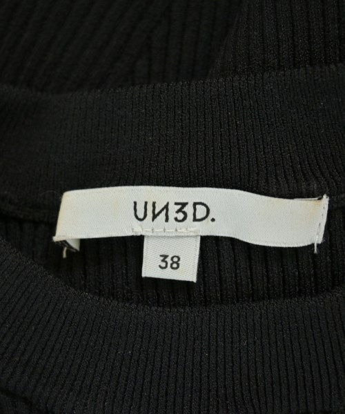 UN3D.（アンスリード）ニット・セーター 黒 サイズ:38(M位) レディース/2200678792193