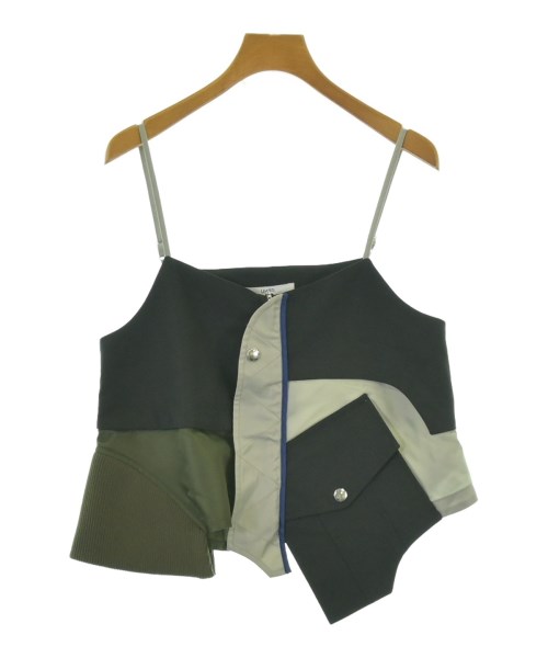 UN3D.(アンスリード)ブラウス 黒 サイズ:38(M位)/2200678792223