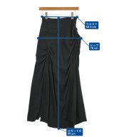 UN3D.（アンスリード）ロング・マキシ丈スカート 黒 サイズ:38(M位) レディース/2200678792339