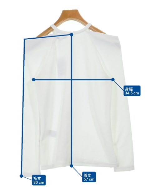 UN3D.（アンスリード）Tシャツ・カットソー 白 サイズ:F レディース/2200693581185