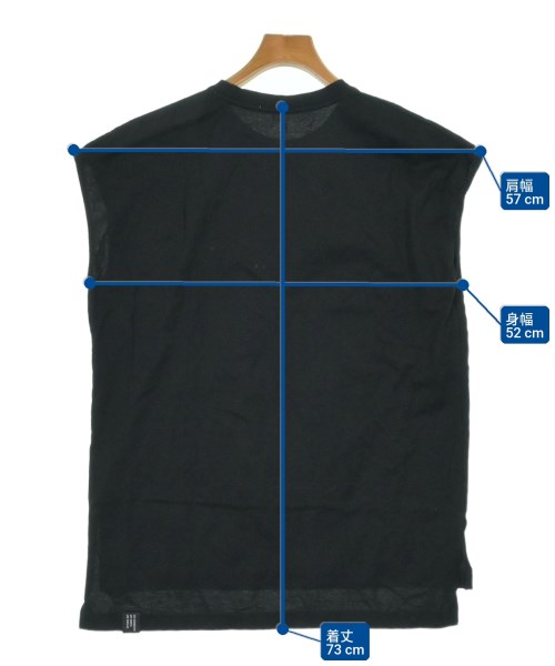 UN3D.（アンスリード）ノースリーブ 黒 サイズ:F レディース/2200642655035