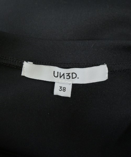 UN3D.（アンスリード）ワンピース 黒 サイズ:38(M位) レディース/2200651725026
